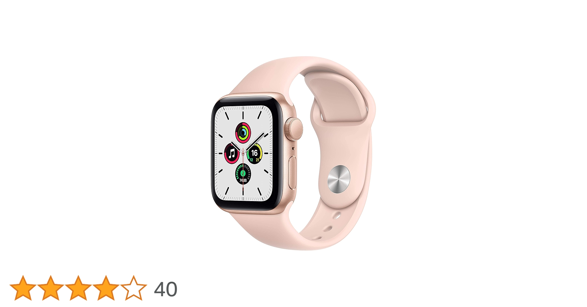 Apple - アップル Apple Watch SE 40mm ゴールドアルミ スターライトス Amazon.co.jp: 【整備済み品】Apple Watch SE (GPSモデル